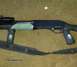 Stevens 320 With Laser and Pistol Foregrip