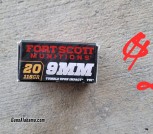 9 mm Fort Scott box of 20 rounds
