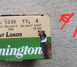 12 g Pheasant Loads box